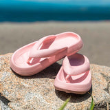 Pink / 5.5 The Cloudies™ - Flip Flops Cloud Slides