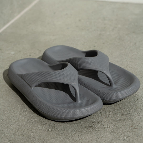 Gray / 4 Cloudies FlipFlops - Summer Comfort Cloud Slides